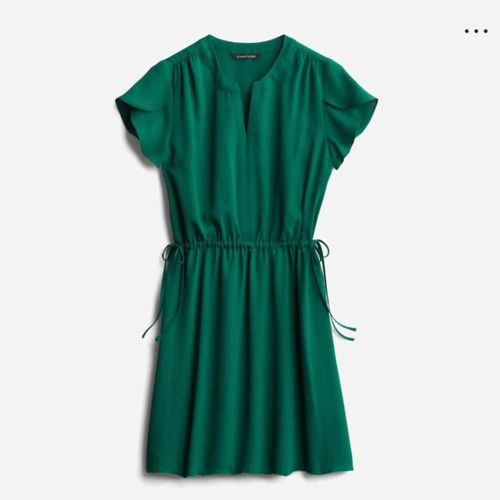41 Hawthorn Size large green dress